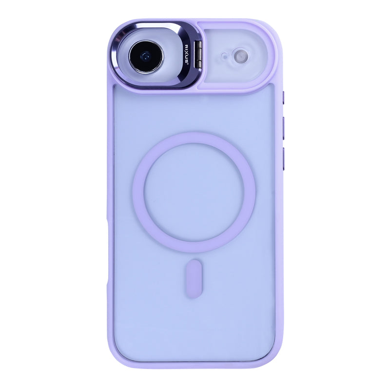 Rixus Classic 03 Case With MagSafe Compatible For Apple iPhone 17 Pro Max Light Purple