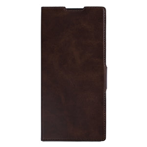 Rixus Portemonnee Hoesje Met Penhouder Voor Samsung Galaxy Z Fold 7 Bruin