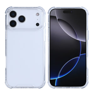 Rixus Anti-Barst Case For Apple iPhone 17 Pro Max Transparant