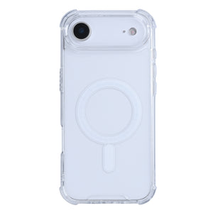 Rixus Anti-Burst Case With MagSafe Compatible For Apple iPhone 17 Air Transparent