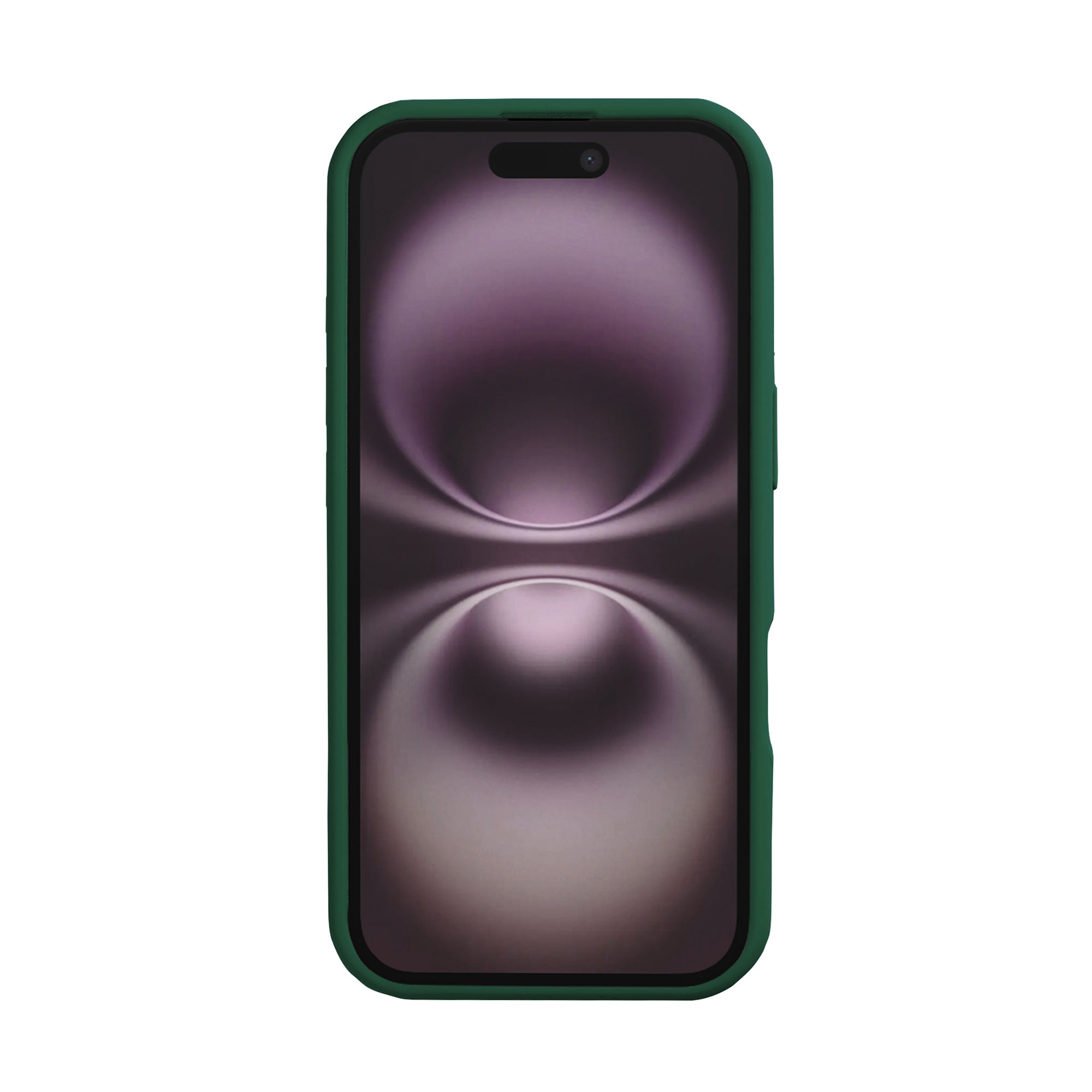Rixus zachte TPU-telefoonhoes For Apple 17 Pro donkergroen