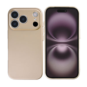 Rixus zachte TPU-telefoonhoes For Apple 17 Pro Gold