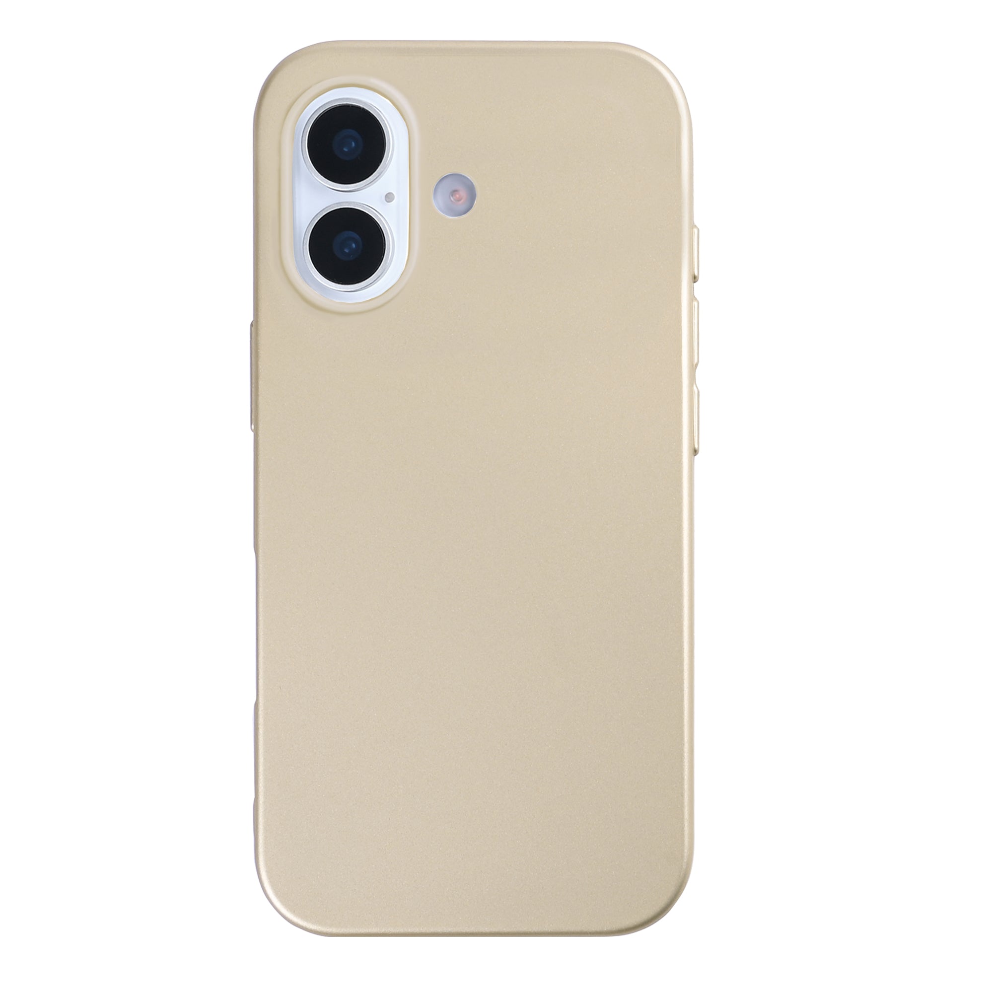 Rixus Zacht TPU Telefoonhoesje Met MagSafe For Apple iPhone 17 Goud