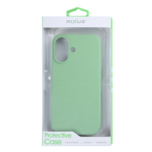 Rixus Zacht TPU Telefoonhoesje Met MagSafe For Apple iPhone 17 Matcha