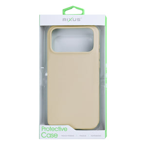 Rixus Zacht TPU Telefoonhoesje Met MagSafe For Apple iPhone 17 Pro Goud