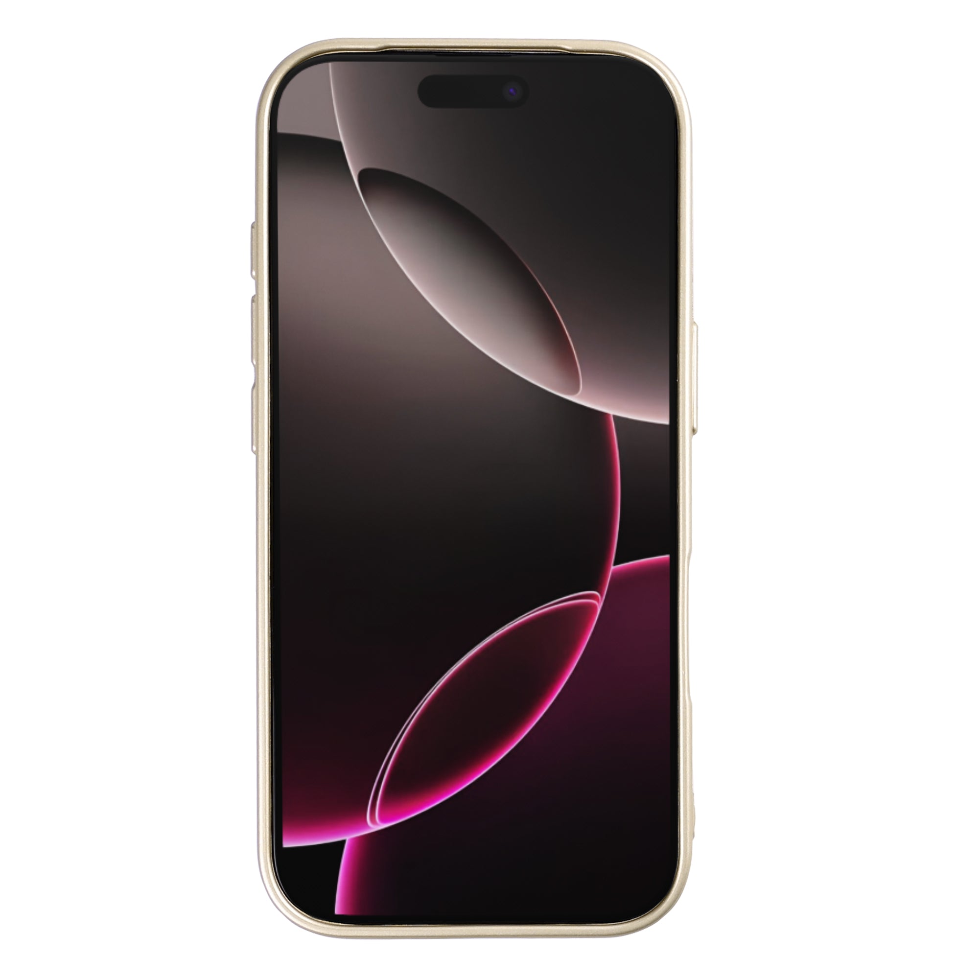 Rixus Zacht TPU Telefoonhoesje Met MagSafe For Apple iPhone 17 Air Goud