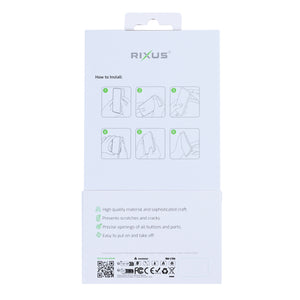 Rixus Mag Carbon With MagSafe Compatible For Apple iPhone 17 Titanium Black