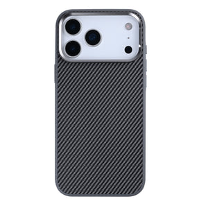 Rixus Mag Carbon With MagSafe Compatible For Apple iPhone 17 Pro Titanium Grey