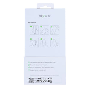 Rixus Mag Carbon With MagSafe Compatible For Apple iPhone 17 Air Titanium Black
