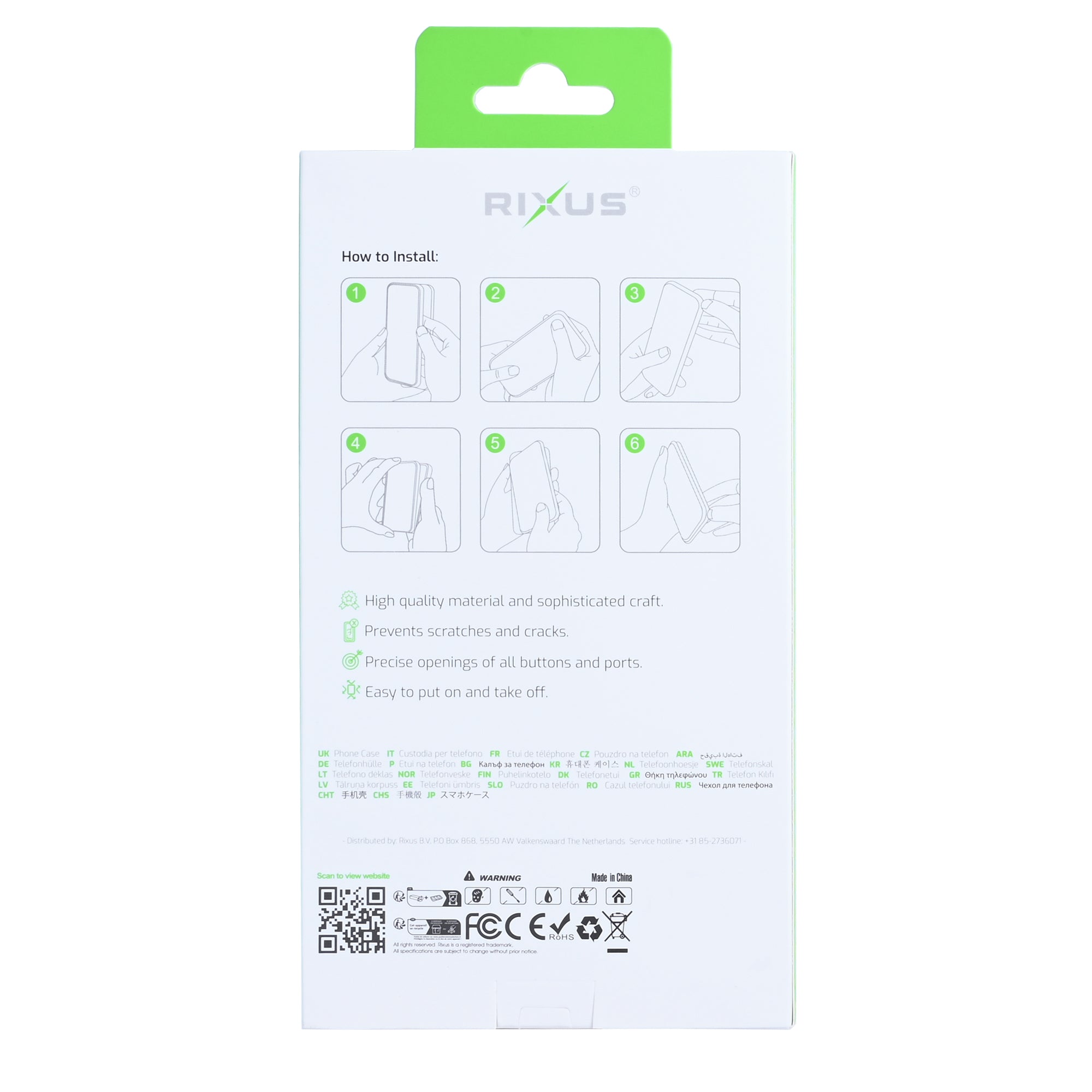 Rixus Instinct Mag Case For Apple iPhone 17 Zwart