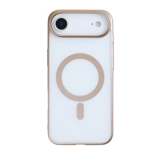 Rixus Instinct Mag hoesje For Apple iPhone 17 Air Desert Titanium