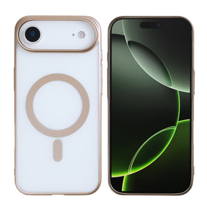 Rixus Instinct Mag hoesje For Apple iPhone 17 Air Desert Titanium
