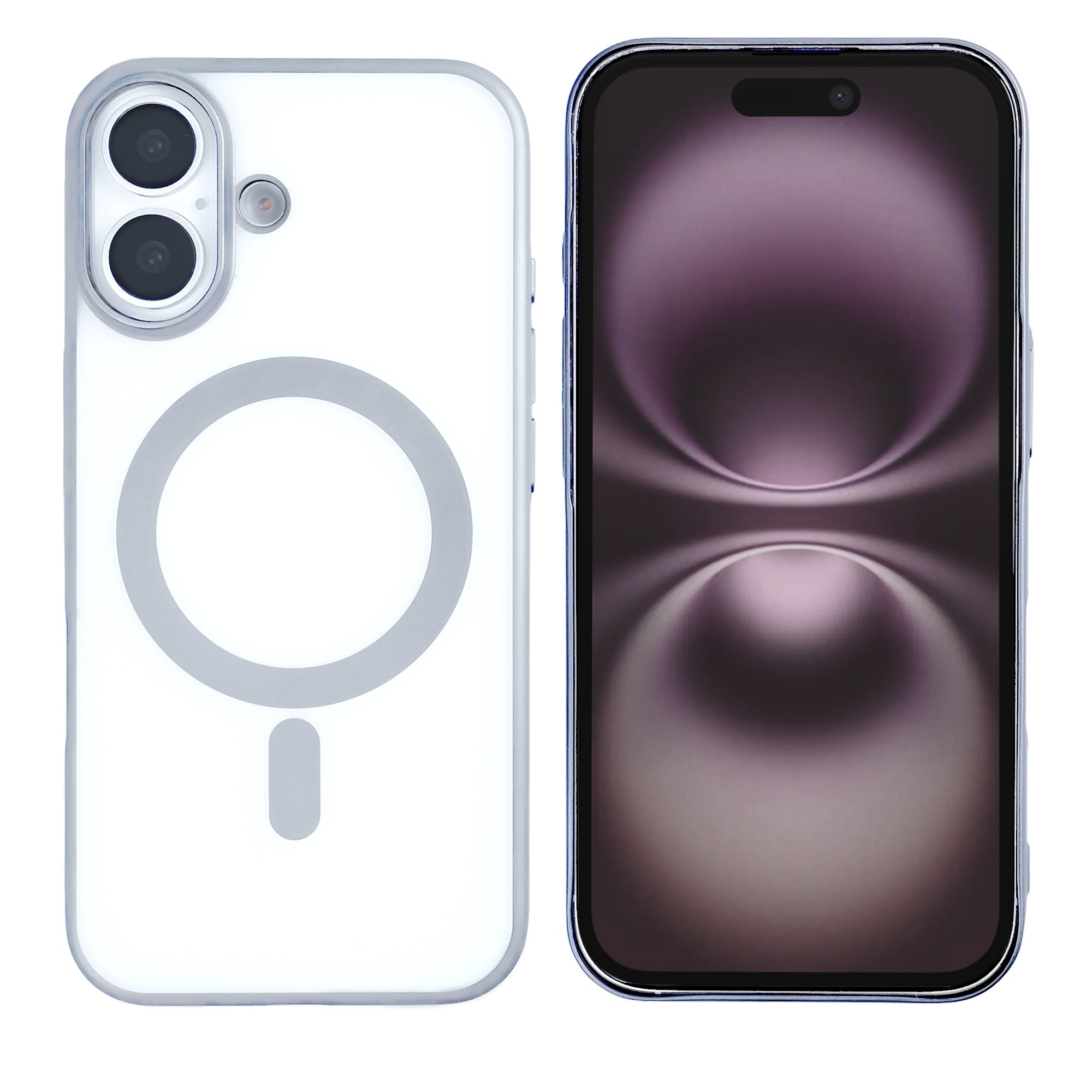 Rixus Instinct Mag Case For Apple iPhone 17 Zilver