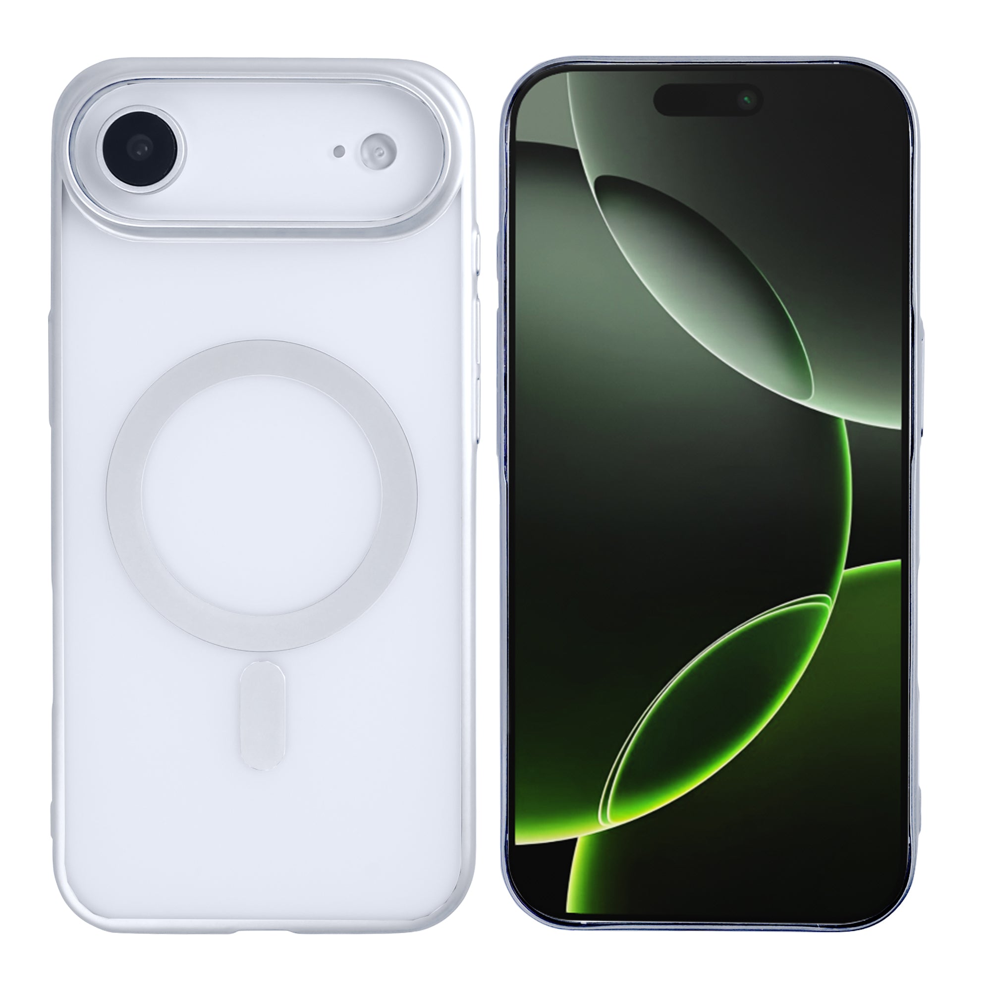 Rixus Instinct Mag Behuizing For Apple iPhone 17 Air Zilver