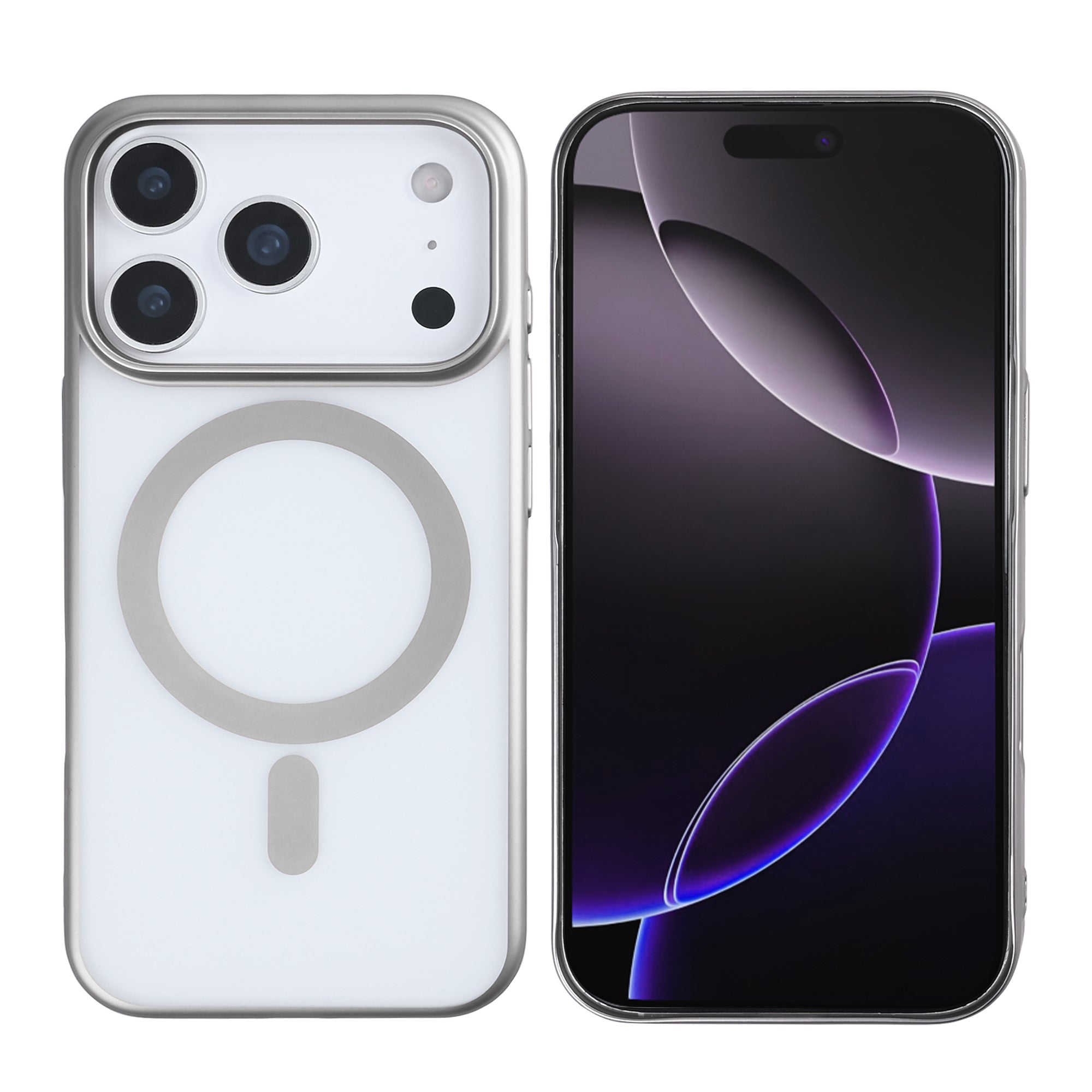 Rixus Instinct Mag Case For Apple iPhone 17 Pro Max Titaangrijs