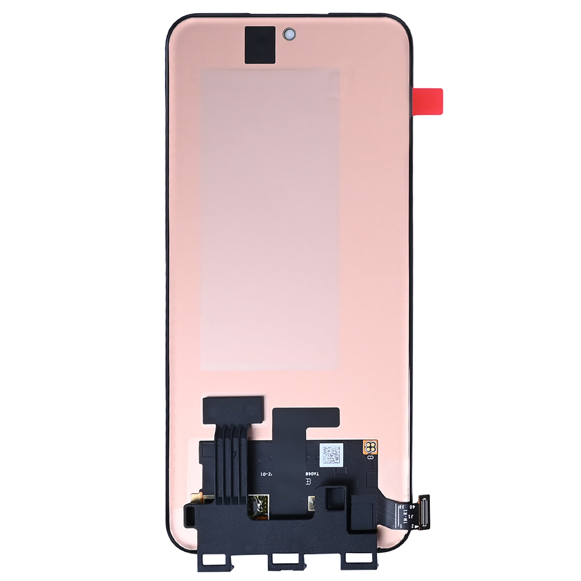 Oppo Reno13 Pro-scherm en digitizer zonder frame, zwart, OEM