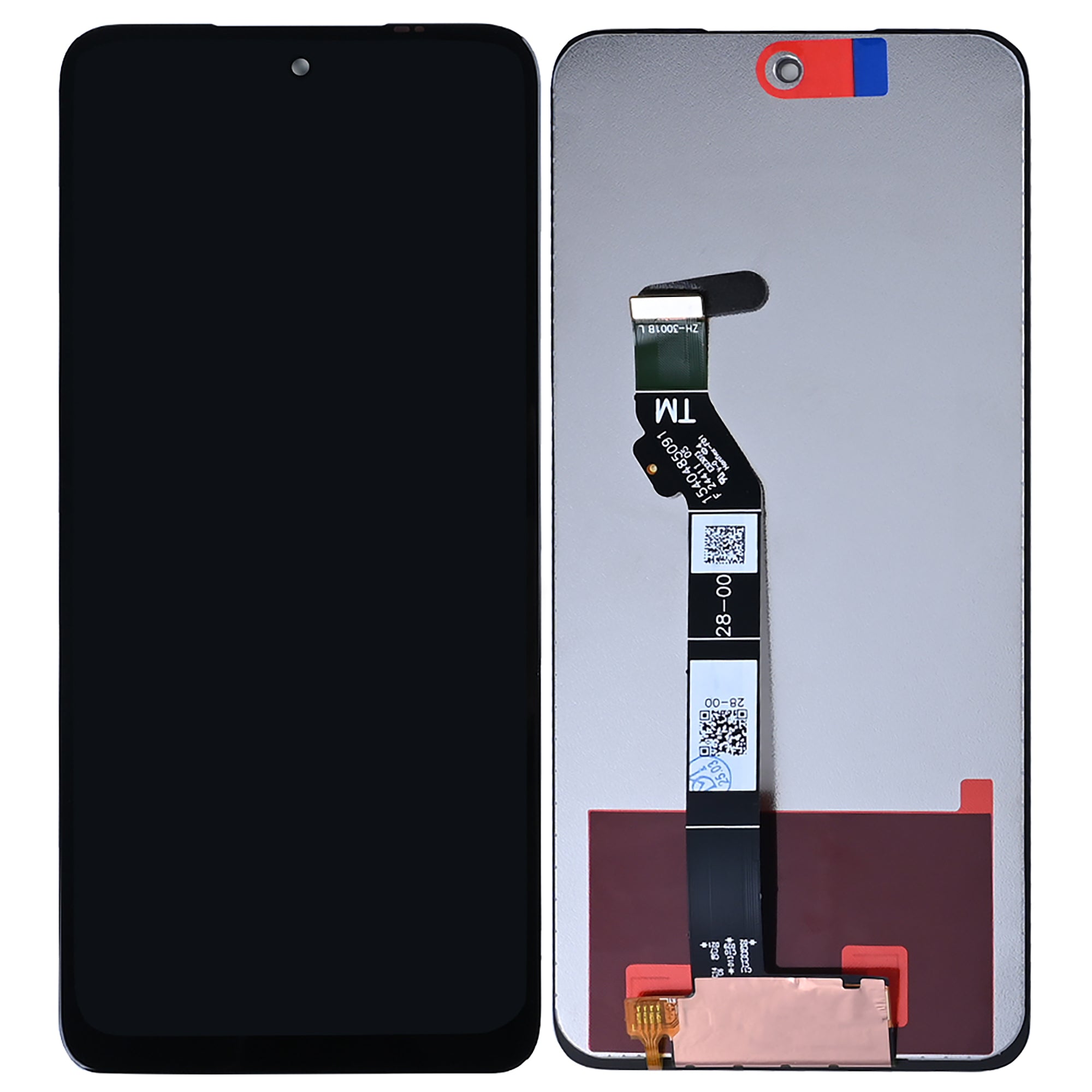 Motorola Moto G45 Scherm en Digitizer Zonder Frame Zwart OEM