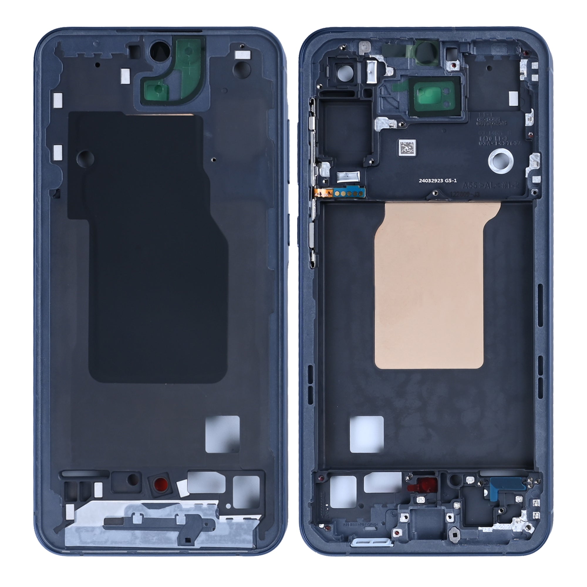 Samsung Galaxy A55 5G A556B Middenkader Ijsblauw OEM