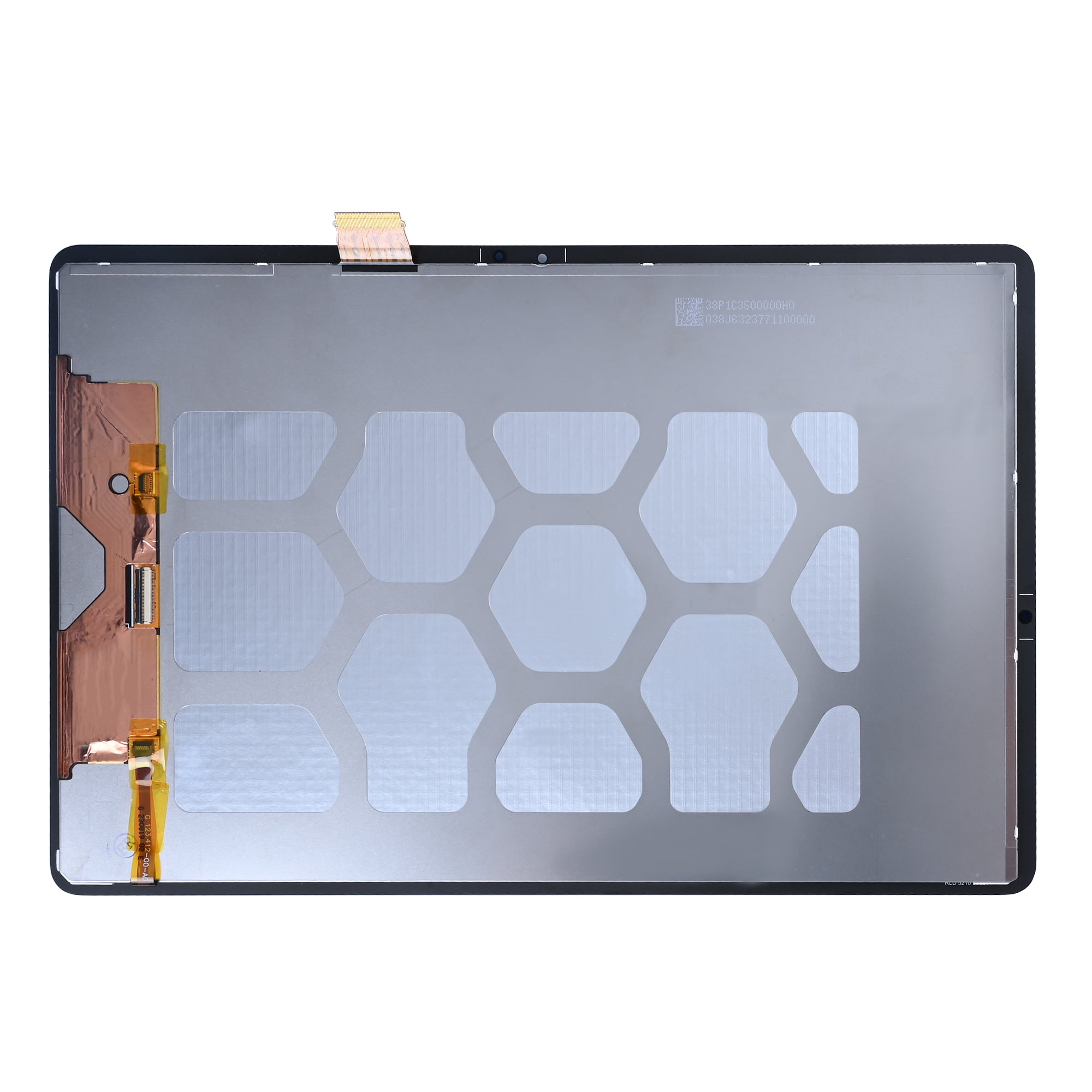 Samsung Galaxy Tab S7 FE T730, T736 Beeldscherm en Digitizer zonder Frame Mystic Black OEM