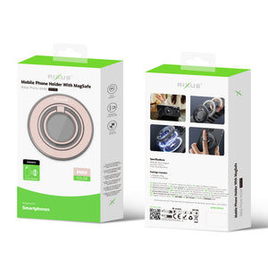 Rixus RXPH30G MagGo magnetische ringhouder titanium goud