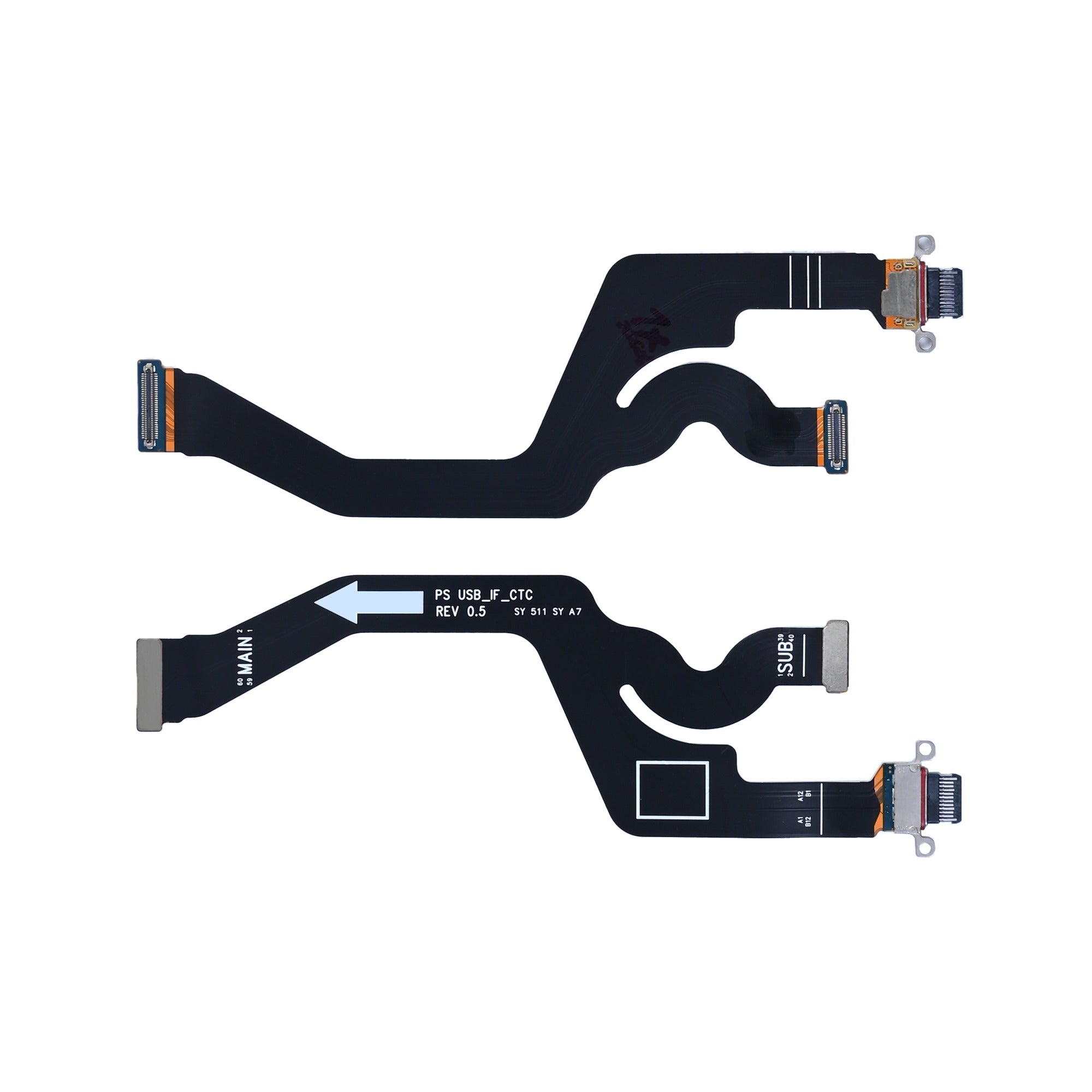 Samsung Galaxy S25 Edge S937B Systeem Opladen Flex OEM