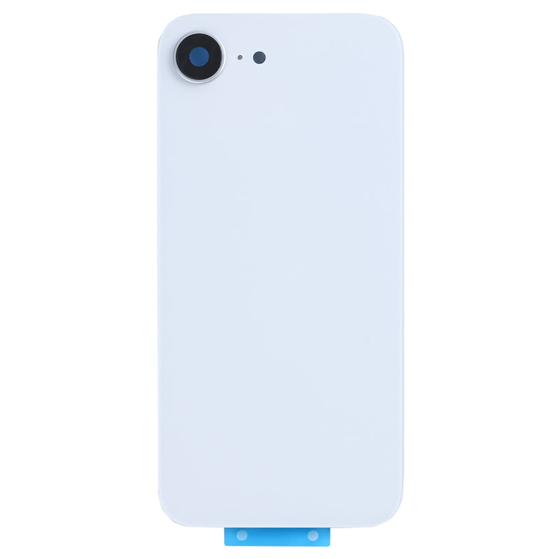 For Apple 16e achterglas zonder NFC, vergroot cameraframe wit compatibel