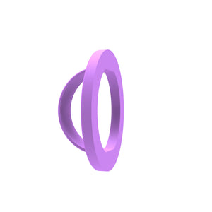 Rixus RXPH50LP Silicone Ring Holder For MagSafe Compatible Light Purple