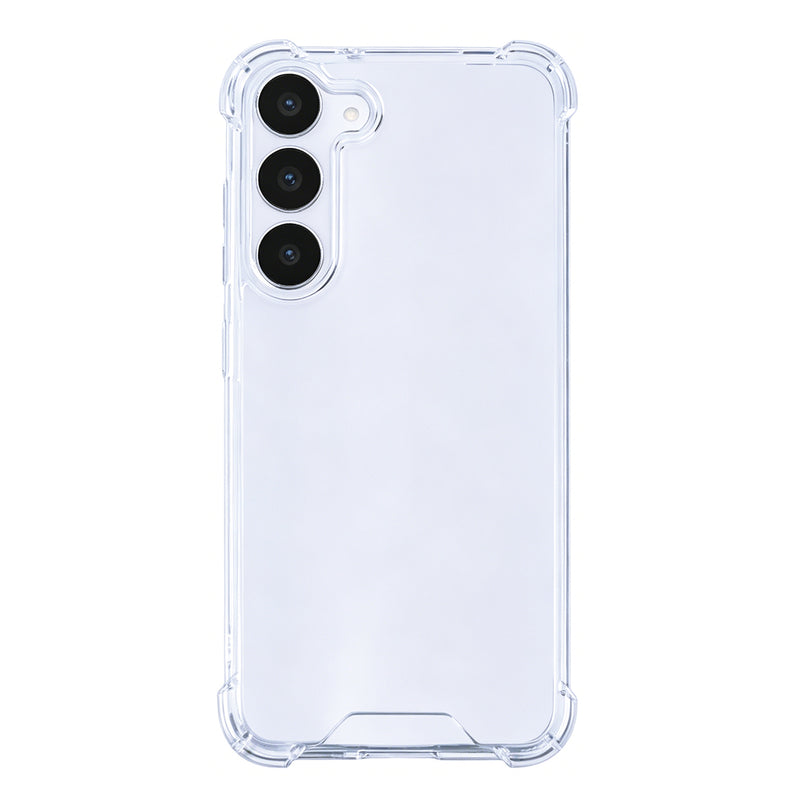 Rixus Anti-Barst Hoesje Voor Samsung Galaxy S25 FE Transparant