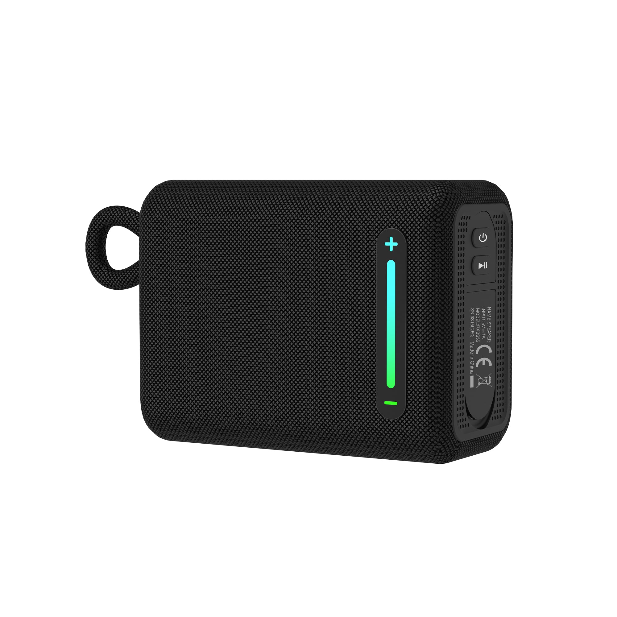 Rixus RXBS55 draadloze luidspreker mini zwart