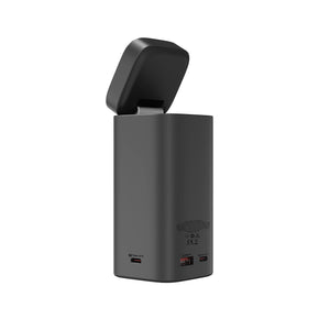 Rixus RXPB15 Magnetische powerbank met TFT-scherm 15000 mAh 100 W Donkergrijs