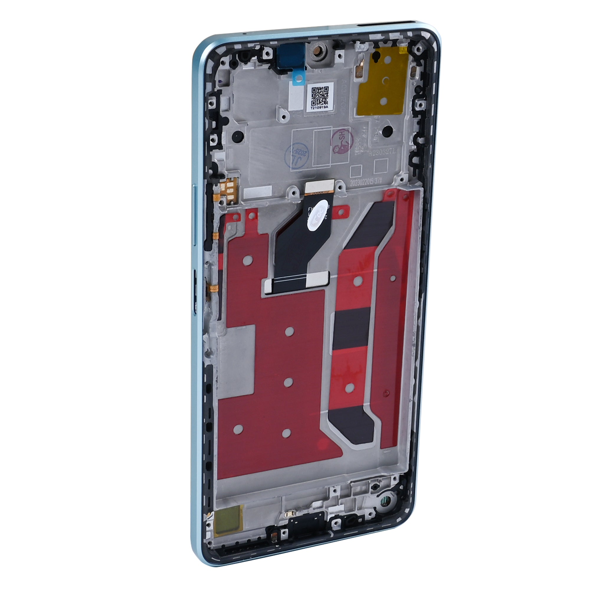 Huawei Nova 11i-scherm en digitizer met frame mintgroen OEM