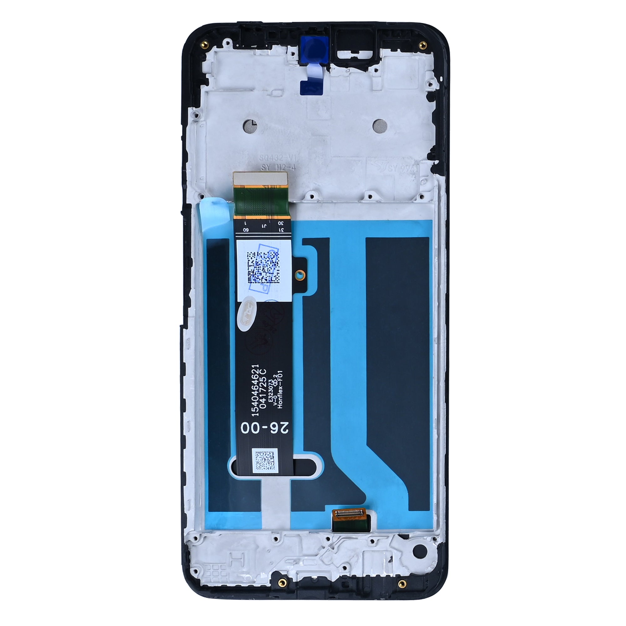 Motorola Moto G45 Display en Digitizer met Frame Zwart OEM