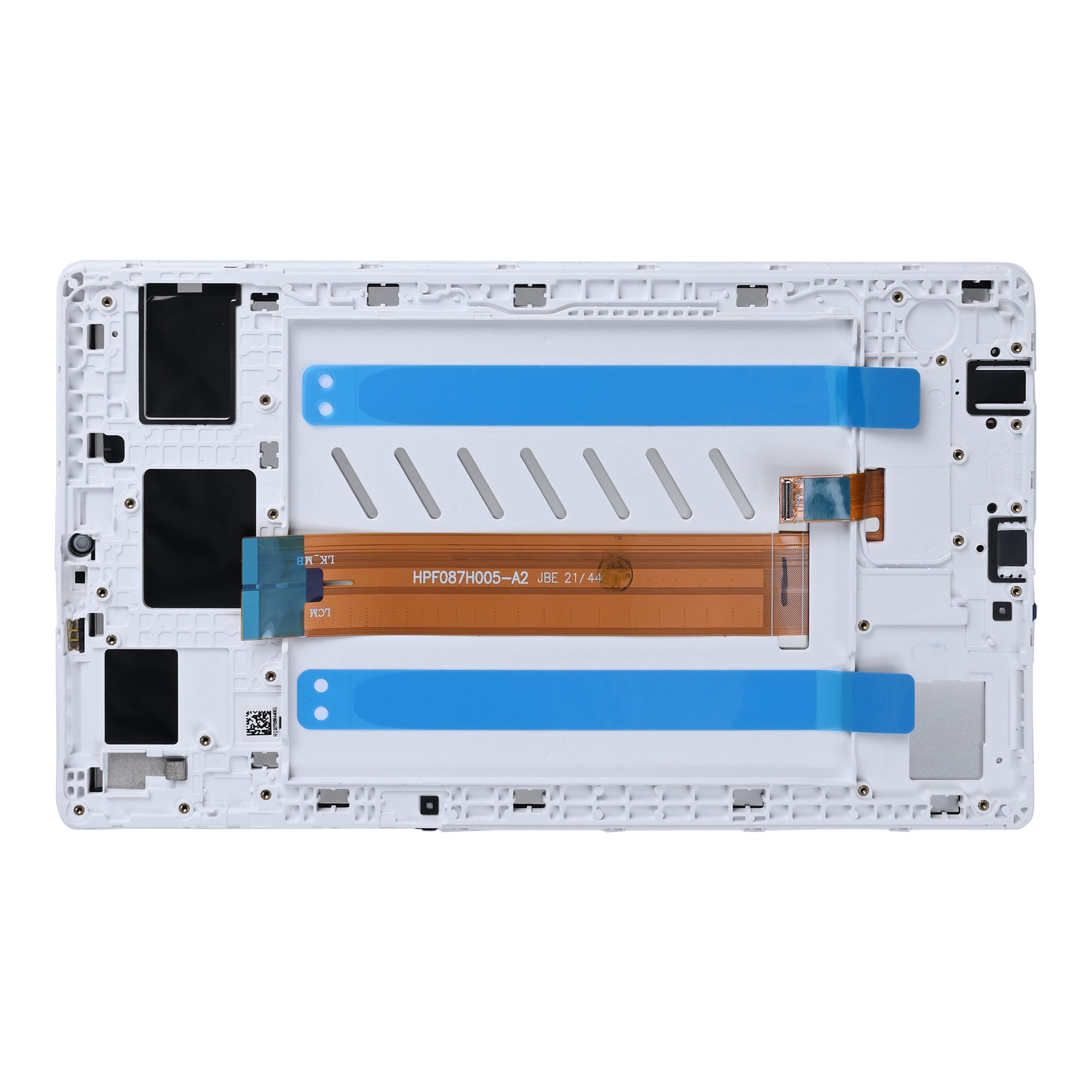 Samsung Galaxy Tab A7 Lite WiFi (2021) T220 scherm en Digitizer met frame zilver OEM
