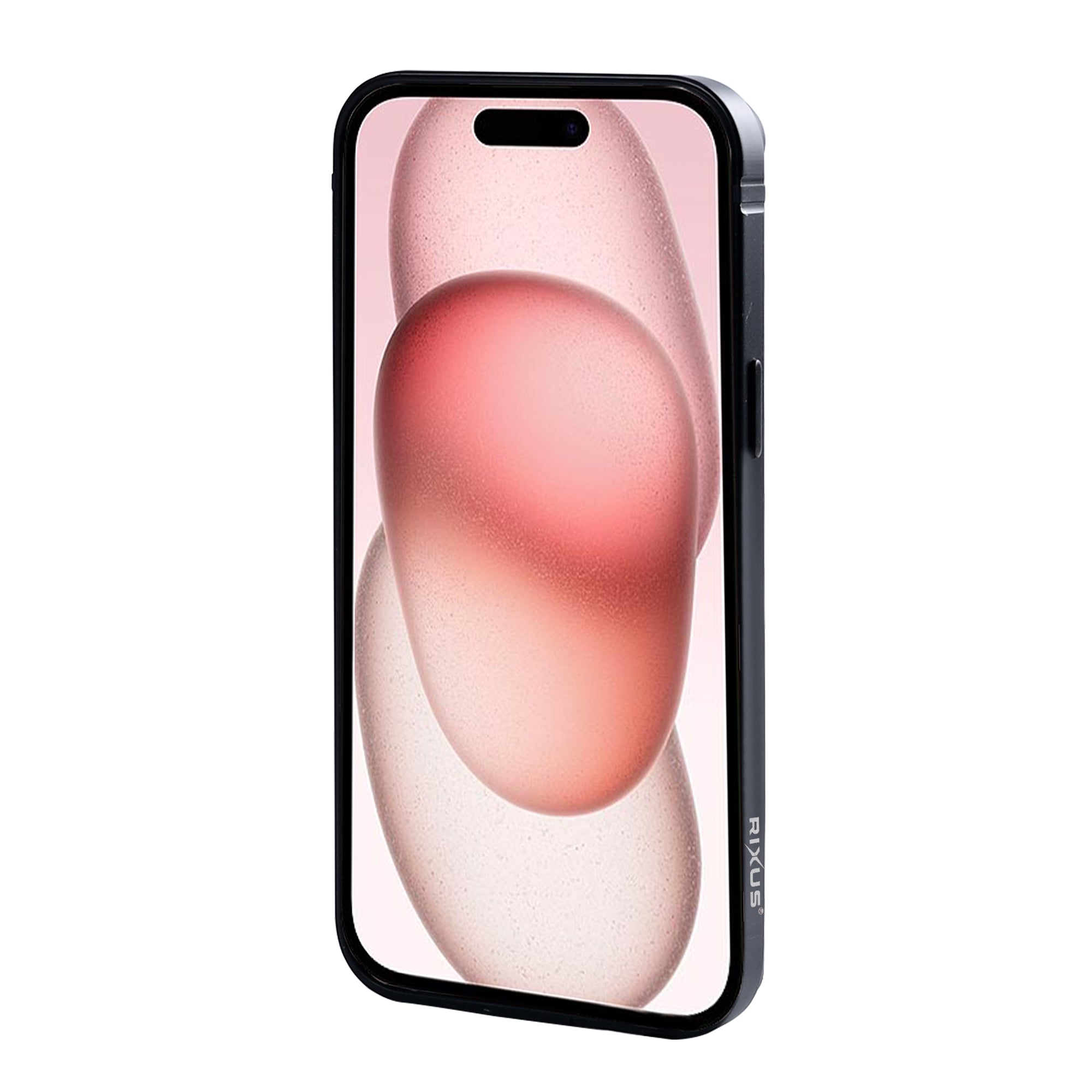 Rixus Crash Guard Case For Apple iPhone 15 Black