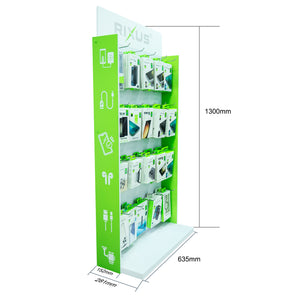 Rixus RXDP02 Enkelzijdige modulaire displaystandaard (zelf te monteren)