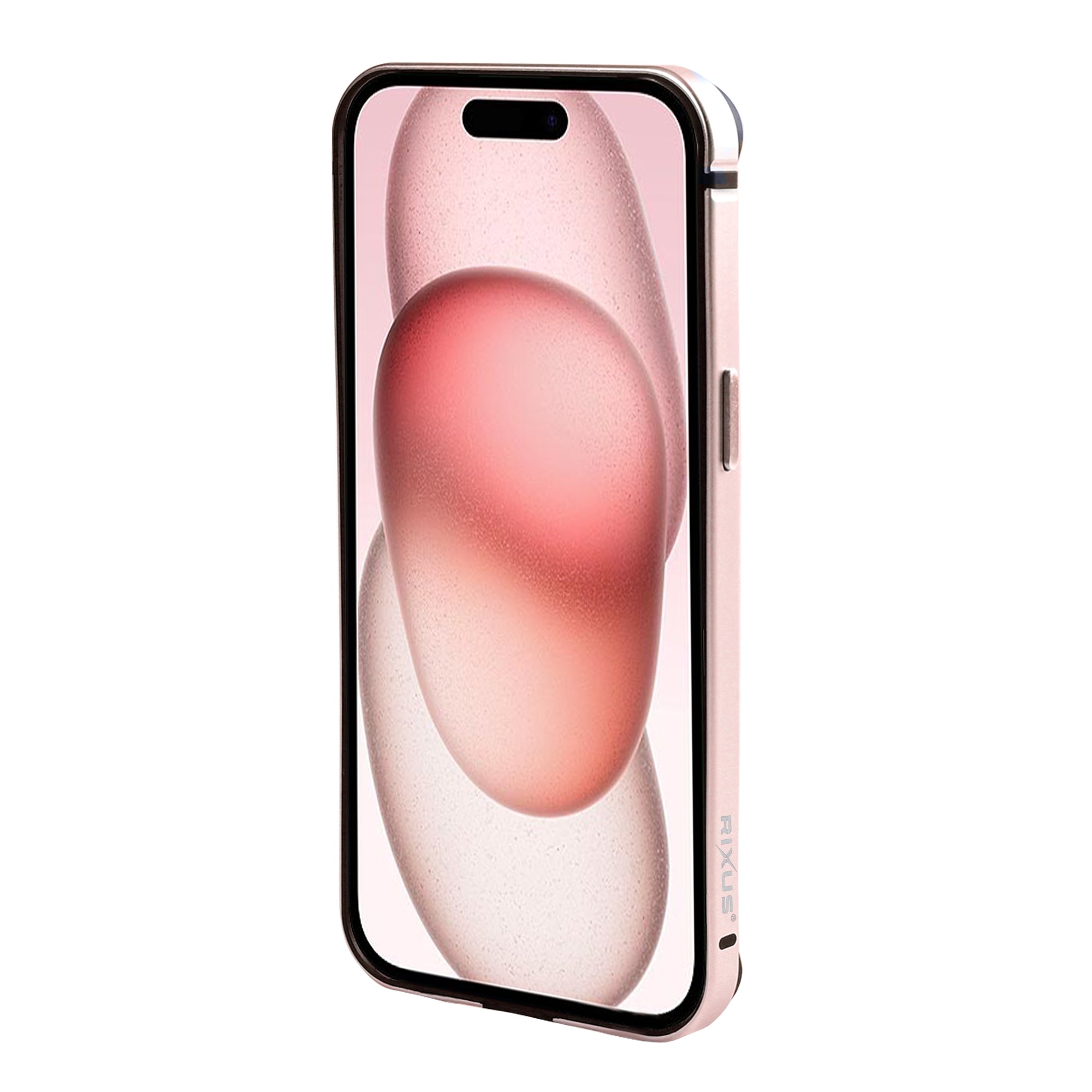 Rixus Crash Guard-hoesje For Apple 15 Roze