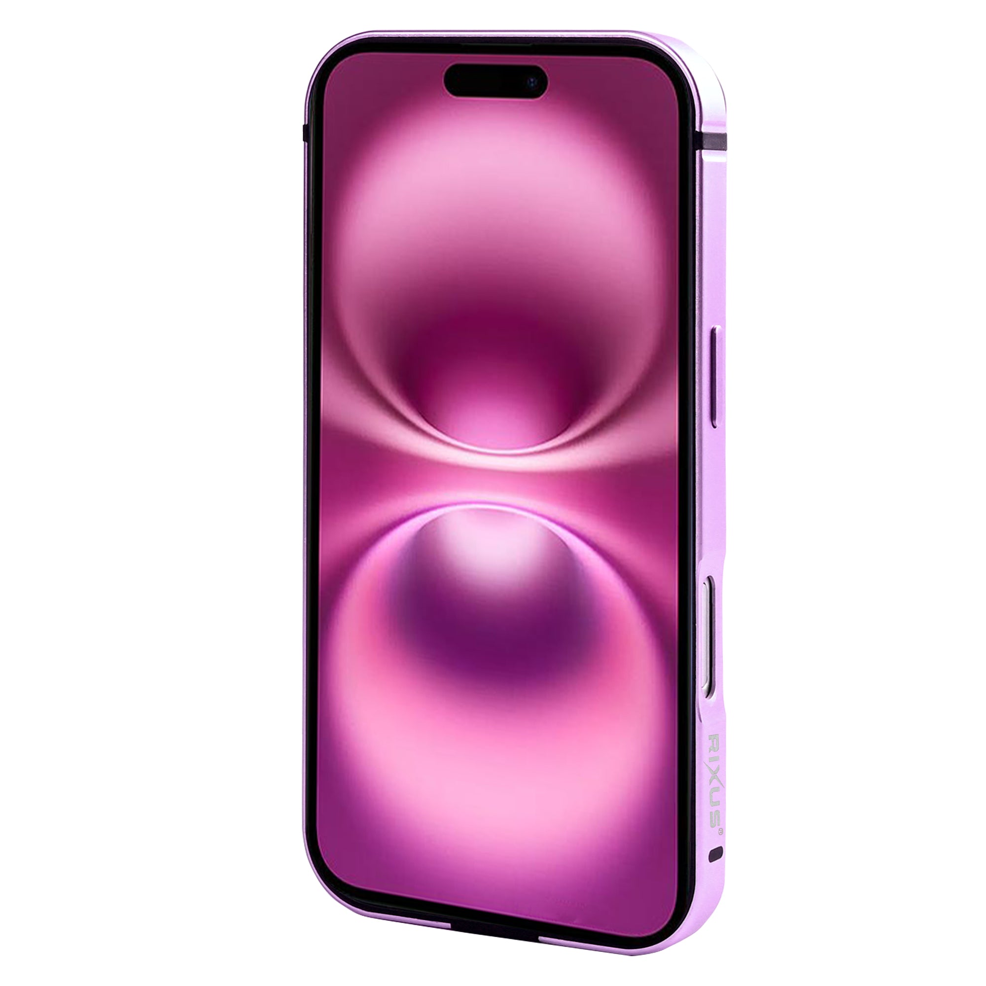 Rixus Crash Guard Case For Apple iPhone 16 Plus Pink