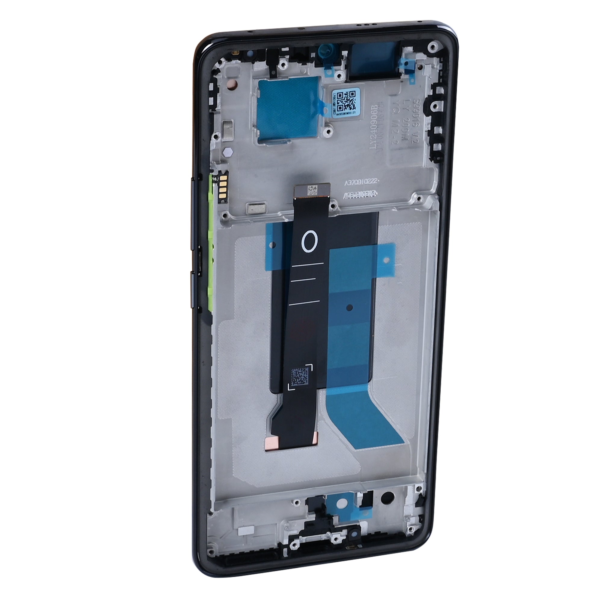 Xiaomi Redmi Note 14 Pro 5G scherm en Digitizer met frame Midnight Black OEM