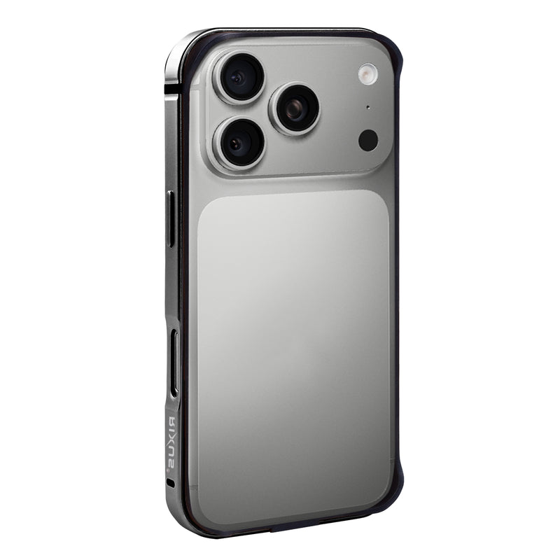 Rixus Crash Guard-hoesje For Apple 17 Pro Max Zwart