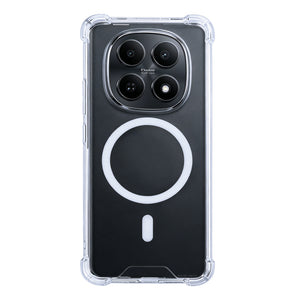 Rixus Anti-Burst Case With MagSafe Compatible For Xiaomi Redmi Note 15 Transparent