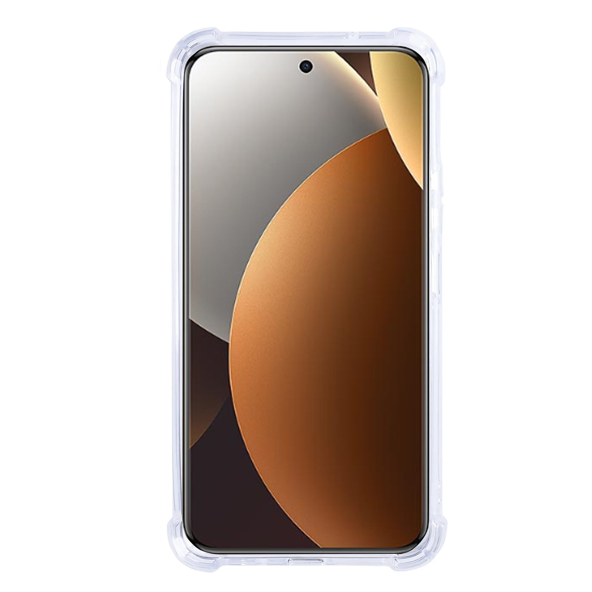 Rixus Anti-Burst Case With MagSafe Compatible For Xiaomi Redmi Note 15 Pro 5G Transparent