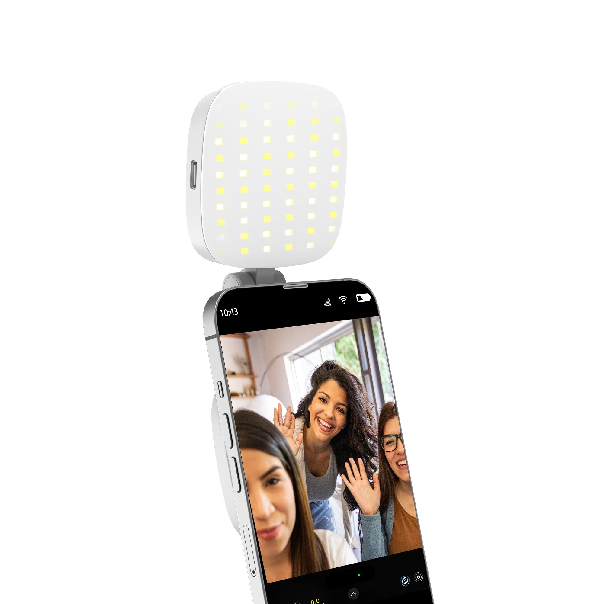 Rixus RXLG92 Magneet Selfie-lamp met spiegel
