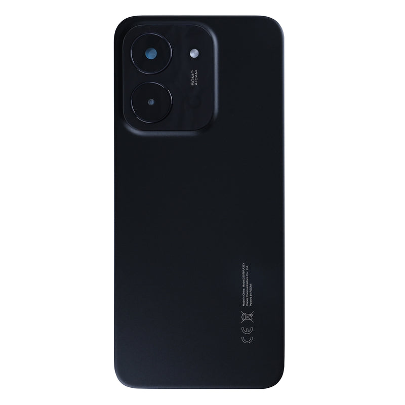 Xiaomi Redmi 15C 4G Achtercover met lens Middernacht Grijs OEM