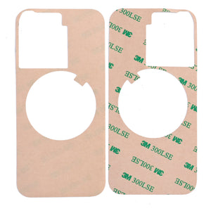 For Apple iPhone 15 Pro Back Cover Adhesive Compatible (10pcs)