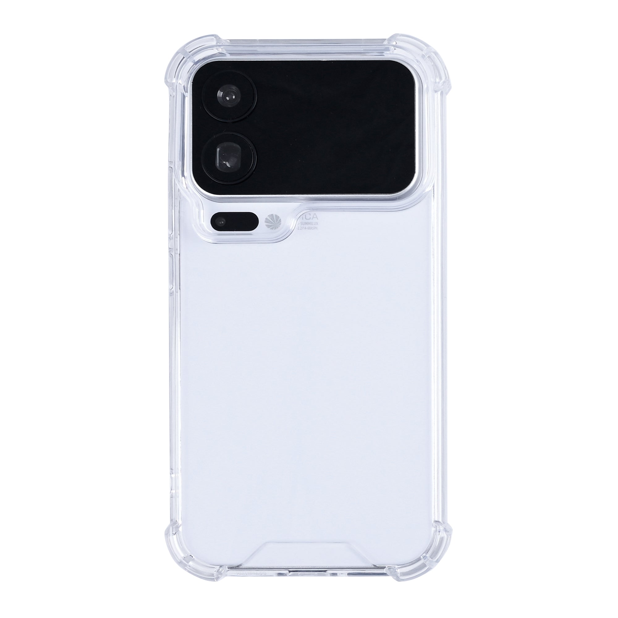 Rixus Anti-Burst Case voor Xiaomi 17 Pro Transparant