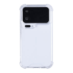 Rixus Anti-Burst Case voor Xiaomi 17 Pro Transparant