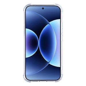 Rixus Anti-Burst Case voor Xiaomi 17 Pro Max Transparant