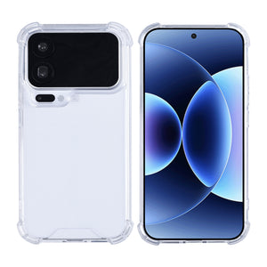 Rixus Anti-Burst Case voor Xiaomi 17 Pro Max Transparant