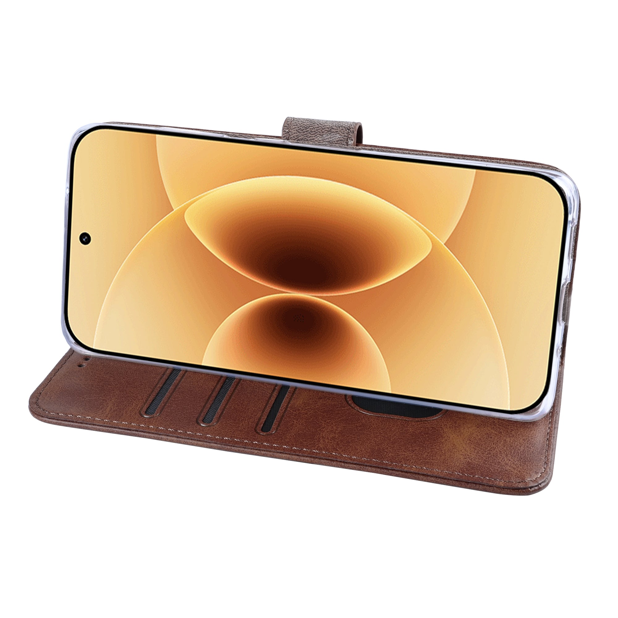 Rixus boekenkast voor Xiaomi 17 bruin
