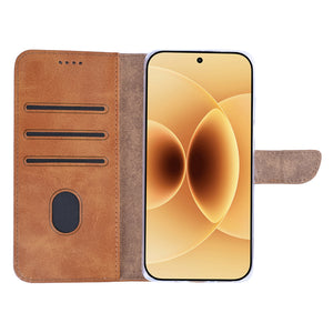 Rixus boekenkast voor Xiaomi 17 lichtbruin